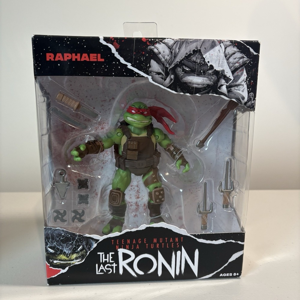 Playmates TMNT Teenage Mutant Ninja Turtles Last Ronin Raphael New 2025 Figure